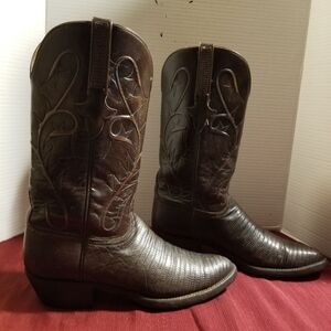 Women's Lunches leather cowboy size 9, like new